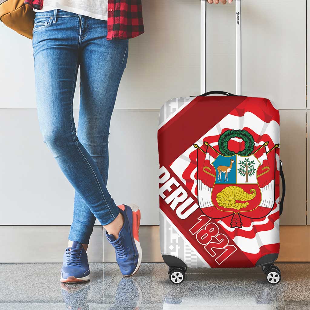 Peru 1821 Proud Luggage Cover National Day Peruvian Pattern LT14