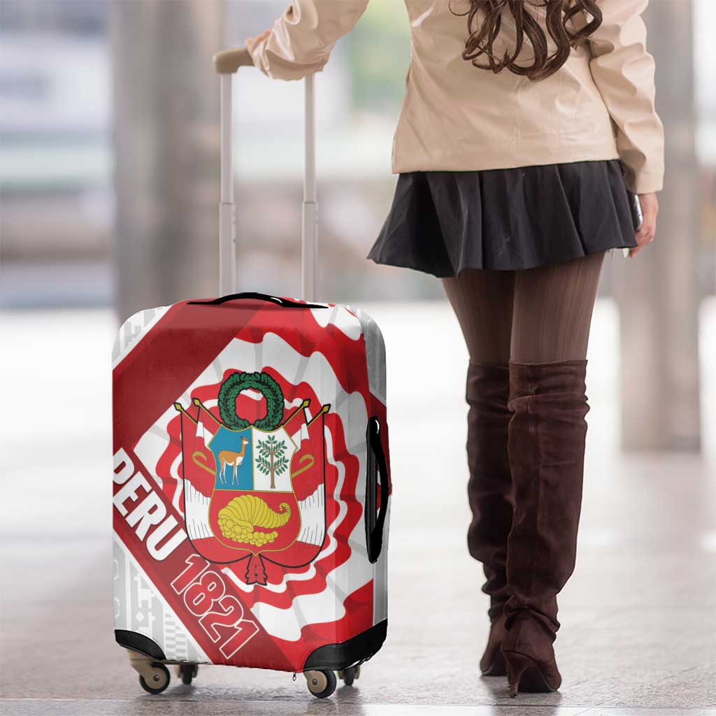 Peru 1821 Proud Luggage Cover National Day Peruvian Pattern LT14