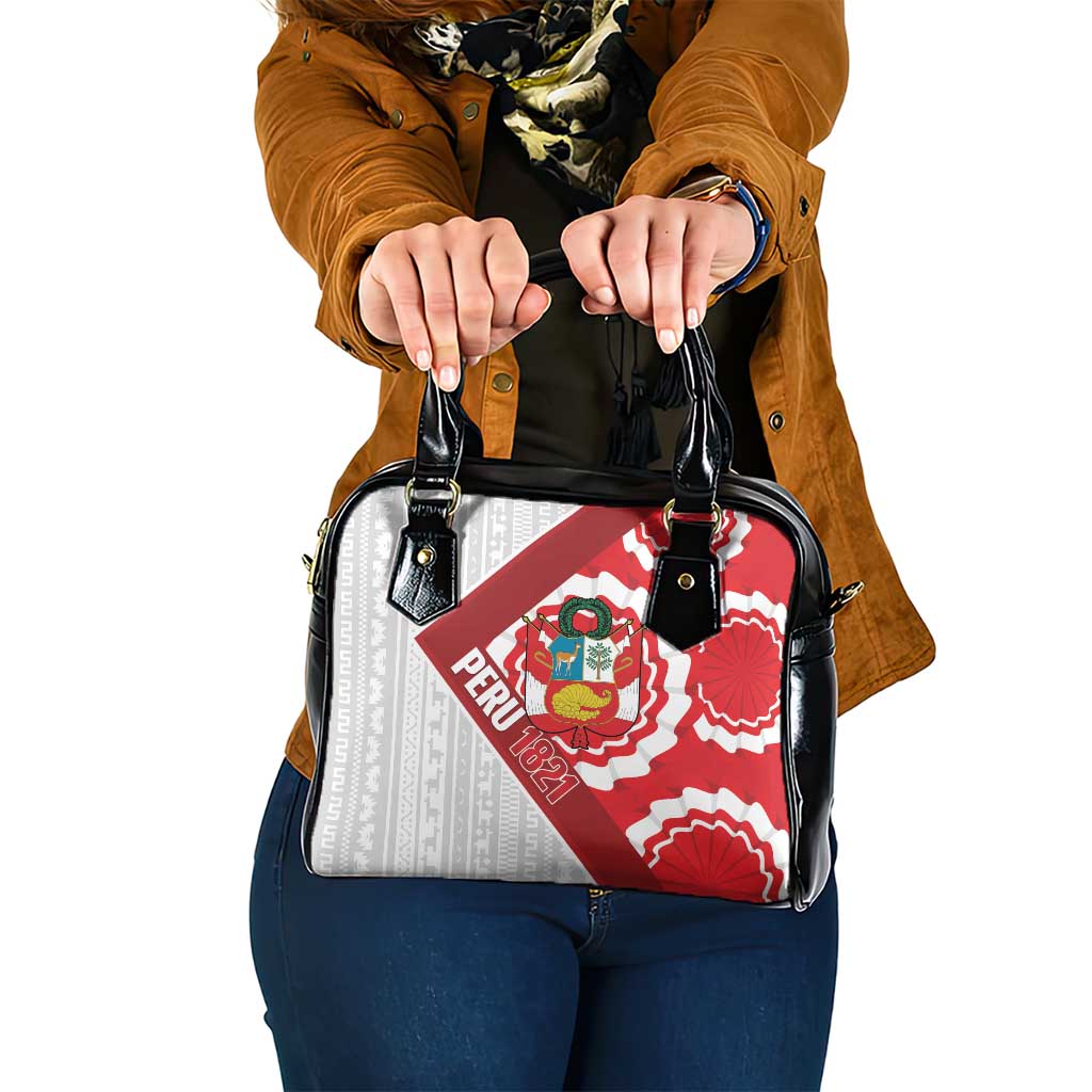 Peru 1821 Proud Shoulder Handbag National Day Peruvian Pattern LT14