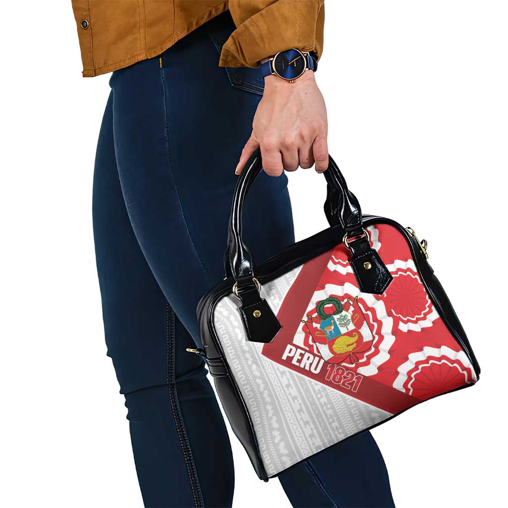 Peru 1821 Proud Shoulder Handbag National Day Peruvian Pattern LT14