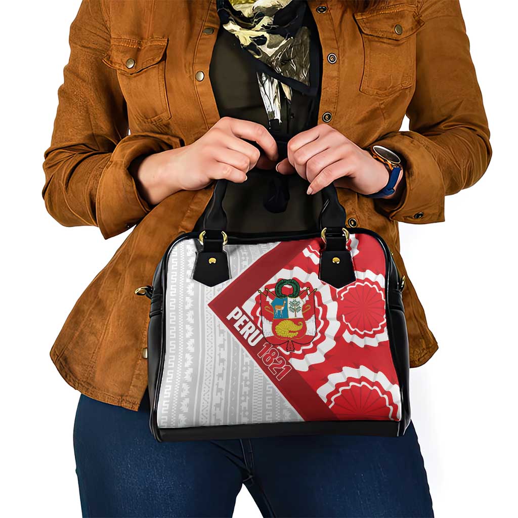 Peru 1821 Proud Shoulder Handbag National Day Peruvian Pattern LT14