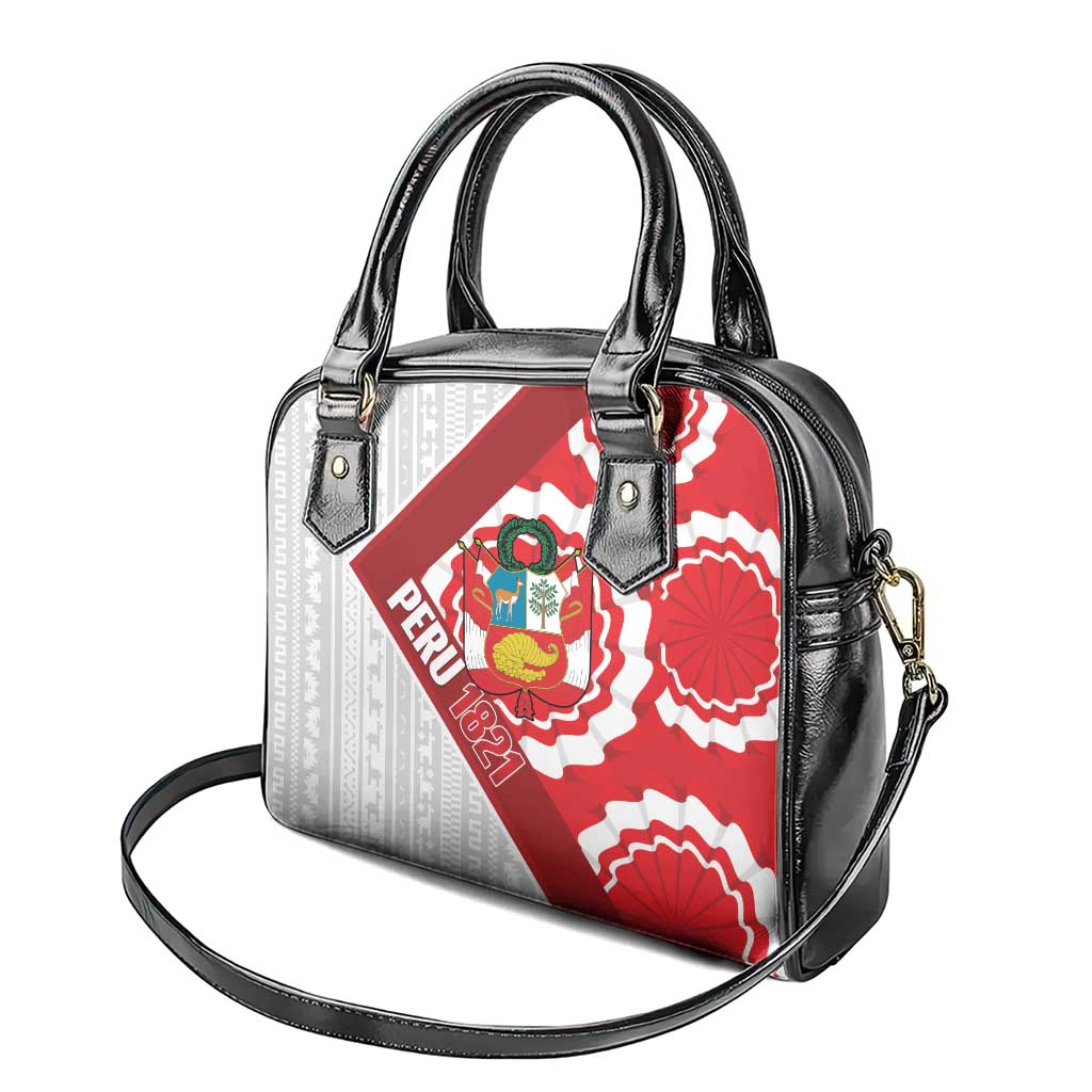 Peru 1821 Proud Shoulder Handbag National Day Peruvian Pattern LT14