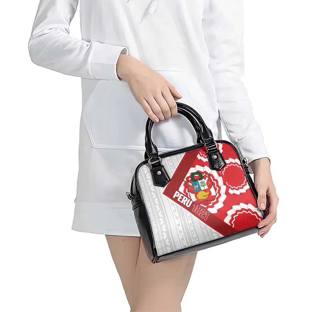 Peru 1821 Proud Shoulder Handbag National Day Peruvian Pattern LT14