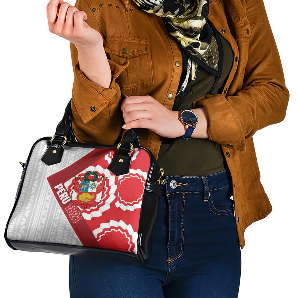Peru 1821 Proud Shoulder Handbag National Day Peruvian Pattern LT14
