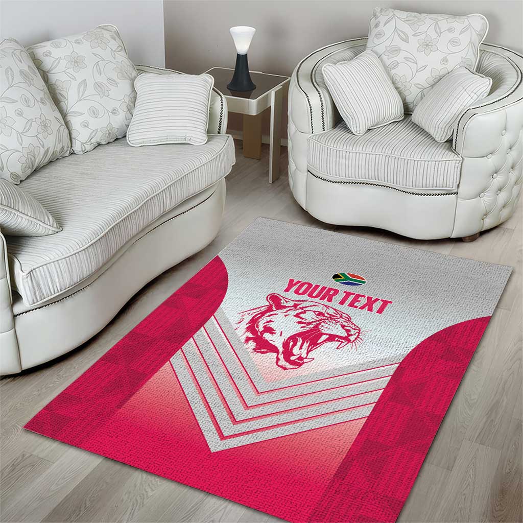 South Africa Rugby Custom Area Rug Come On Puma African Pattern LT14