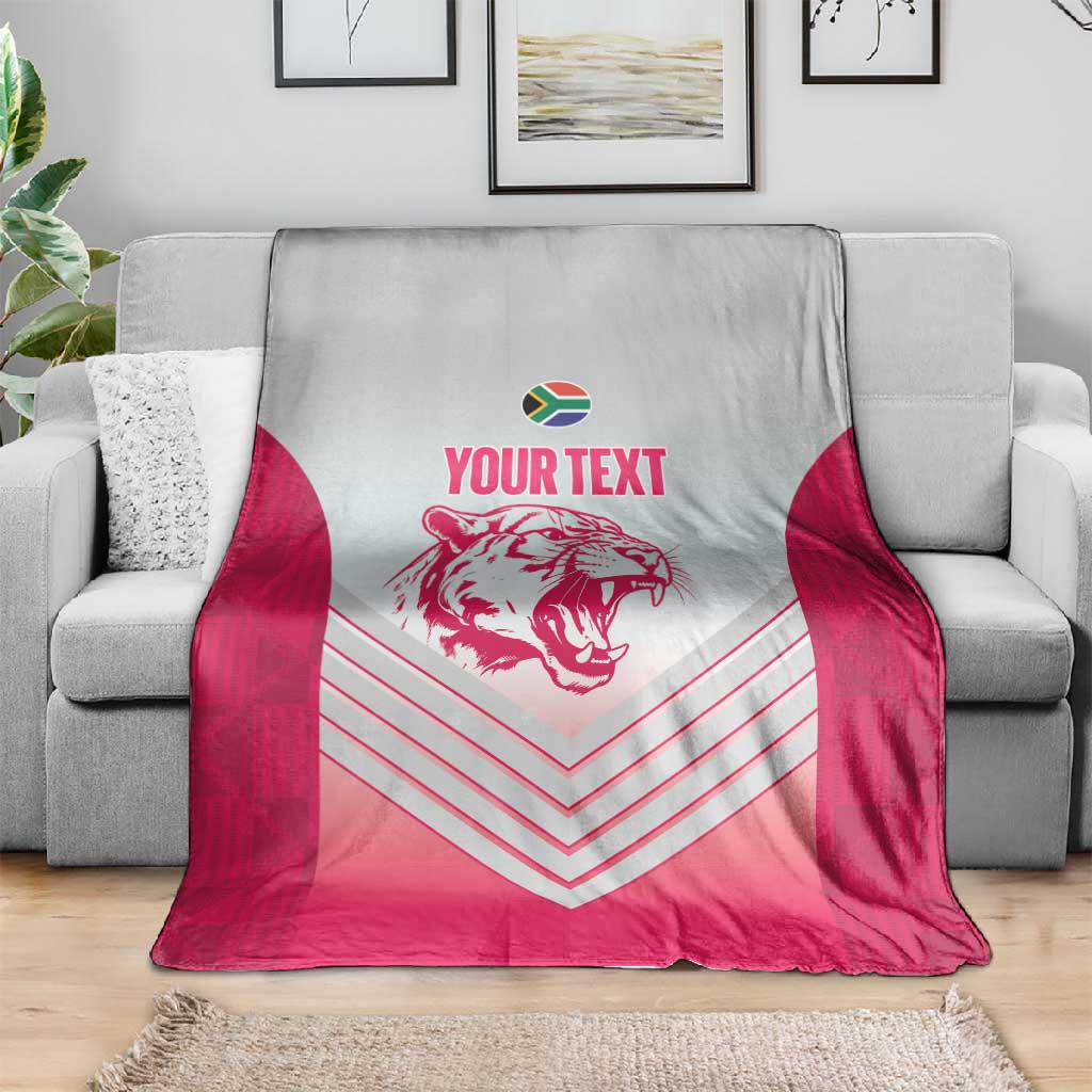 South Africa Rugby Custom Blanket Come On Puma African Pattern LT14