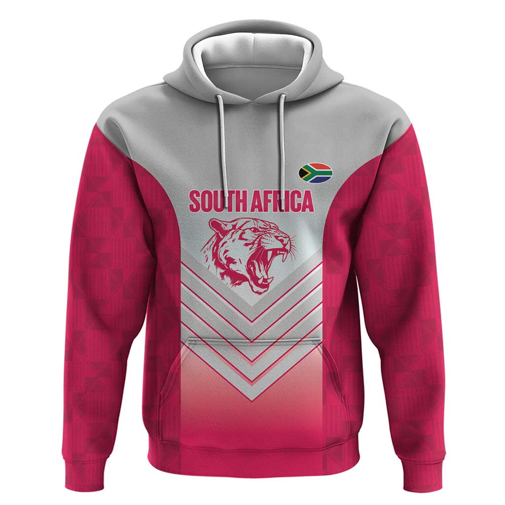 South Africa Rugby Custom Hoodie Come On Puma African Pattern LT14