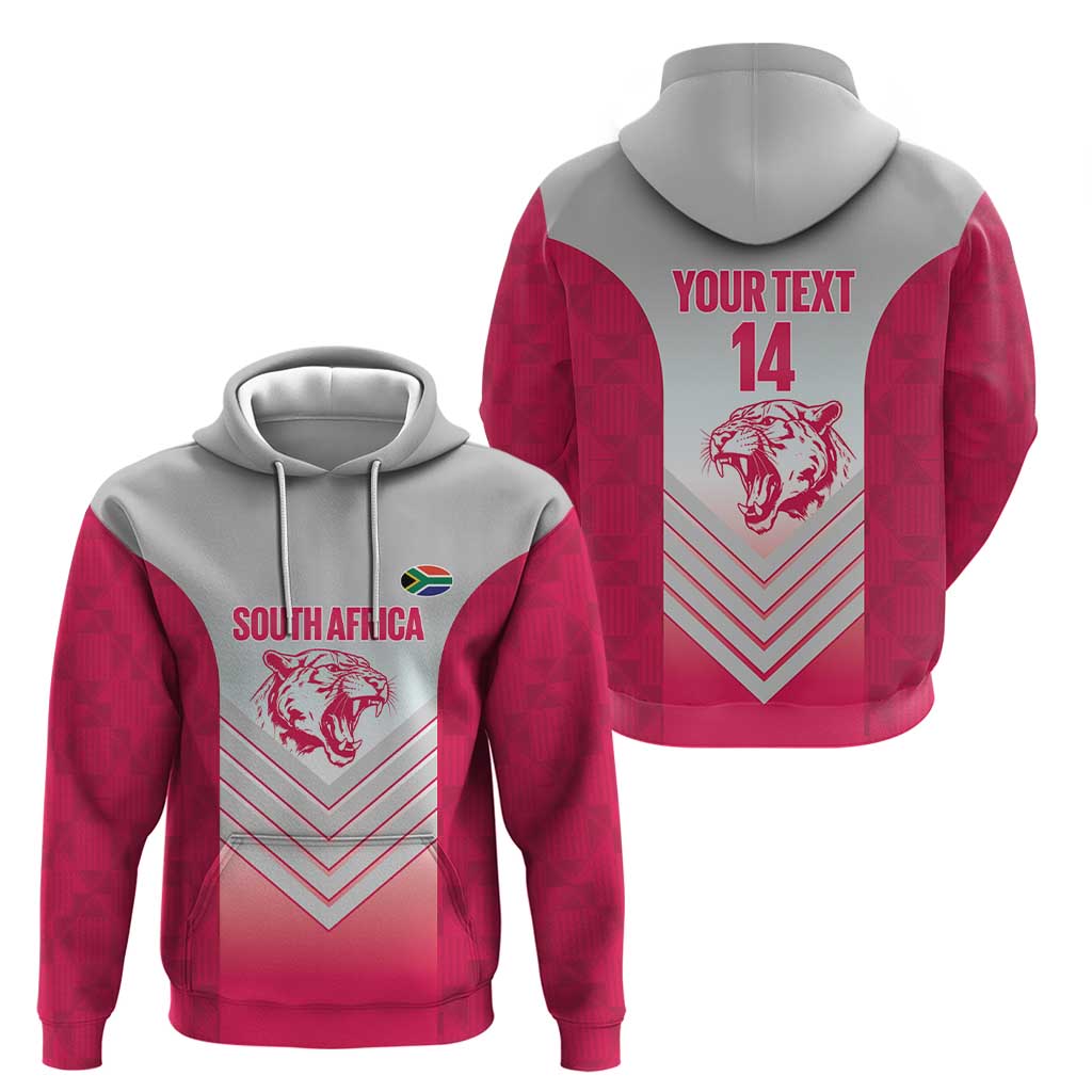 South Africa Rugby Custom Hoodie Come On Puma African Pattern LT14