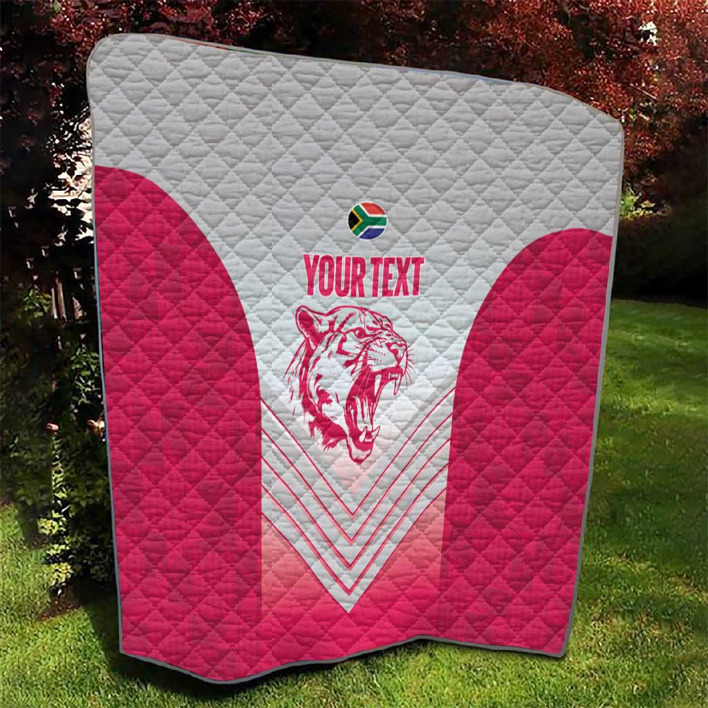 South Africa Rugby Custom Quilt Come On Puma African Pattern LT14