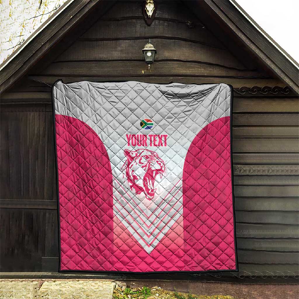 South Africa Rugby Custom Quilt Come On Puma African Pattern LT14