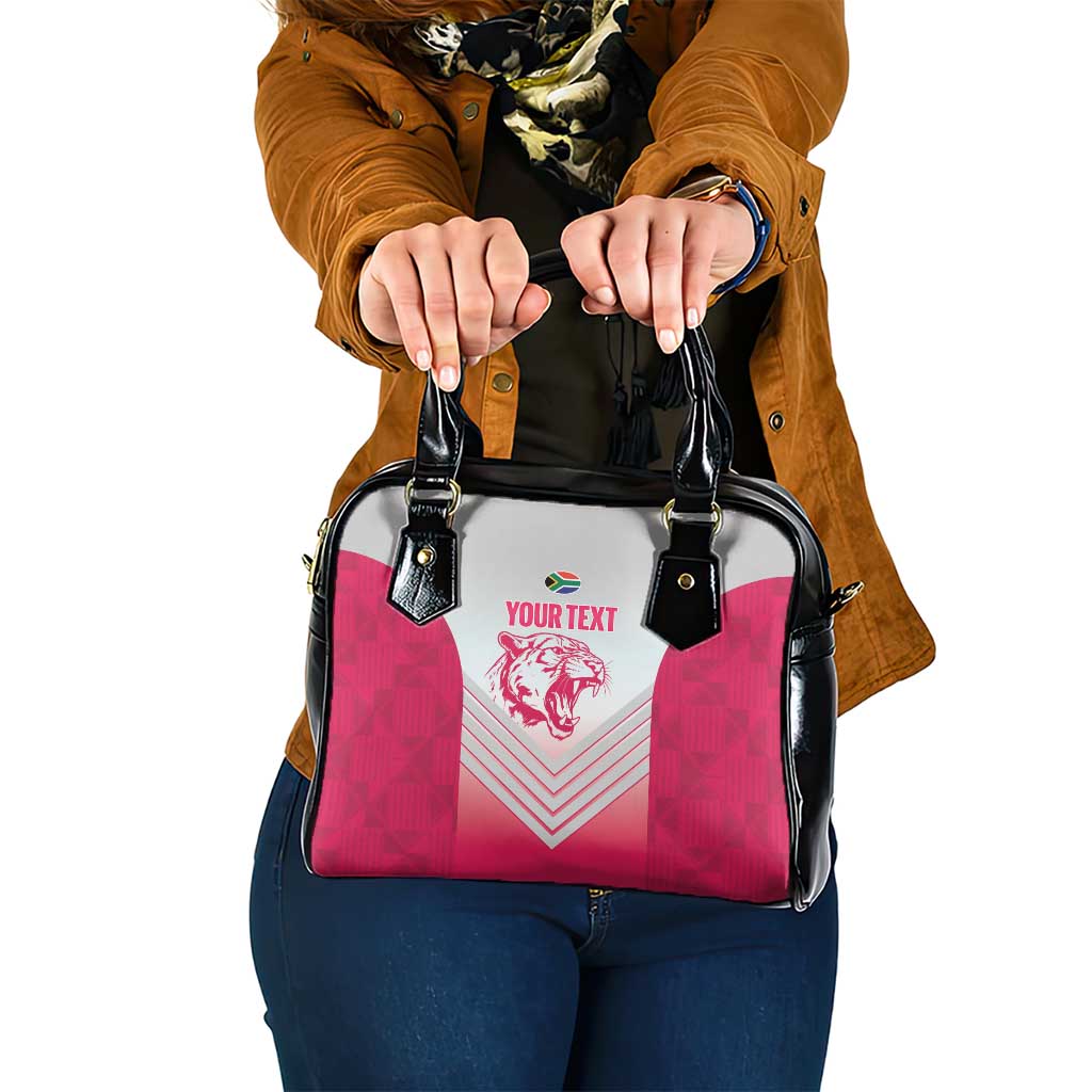 South Africa Rugby Custom Shoulder Handbag Come On Puma African Pattern LT14