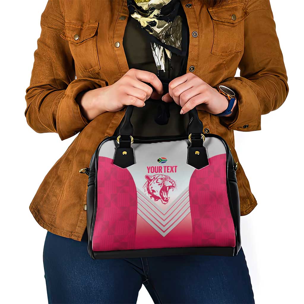 South Africa Rugby Custom Shoulder Handbag Come On Puma African Pattern LT14