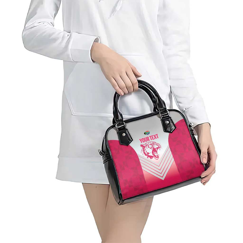 South Africa Rugby Custom Shoulder Handbag Come On Puma African Pattern LT14