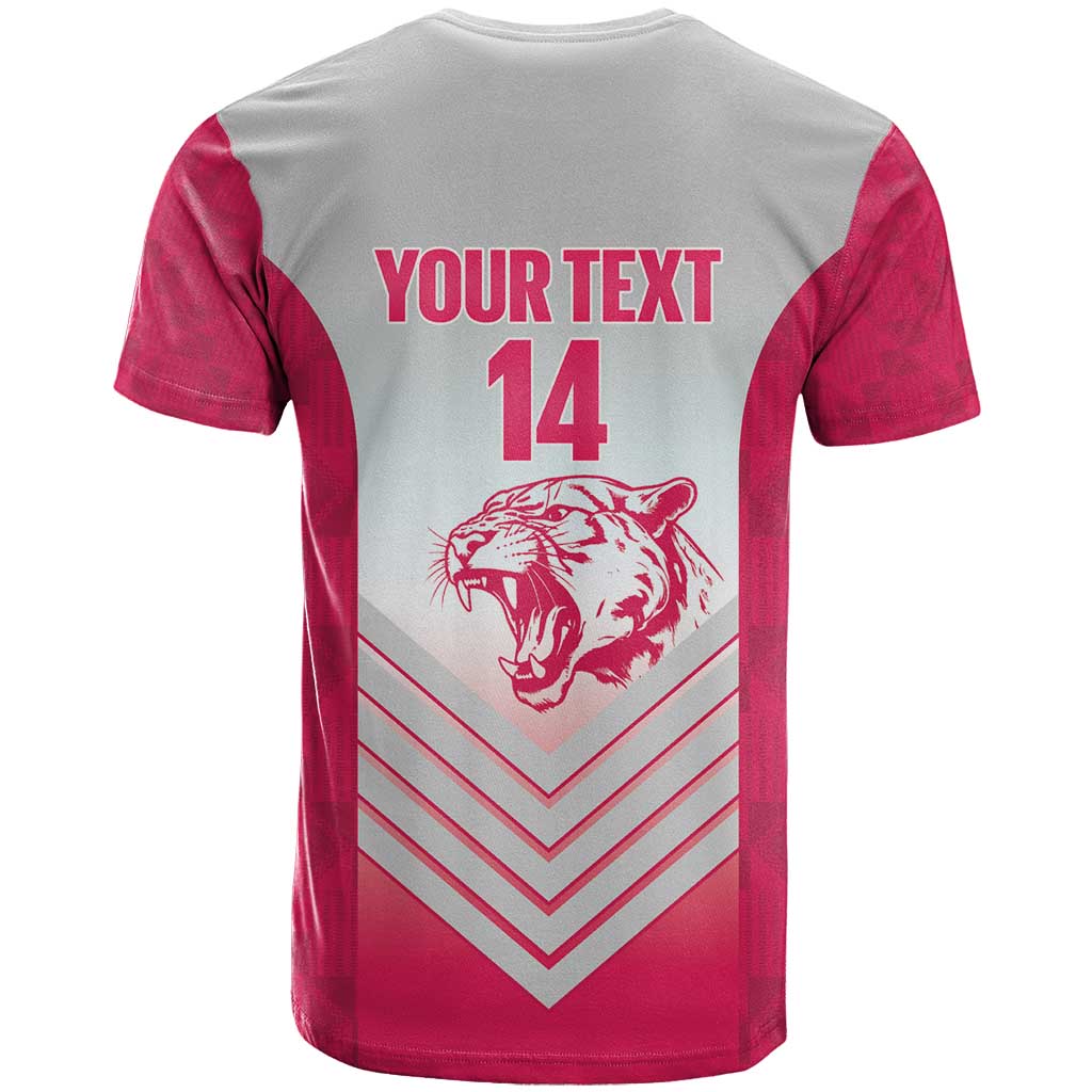South Africa Rugby Custom T shirt Come On Puma African Pattern LT14
