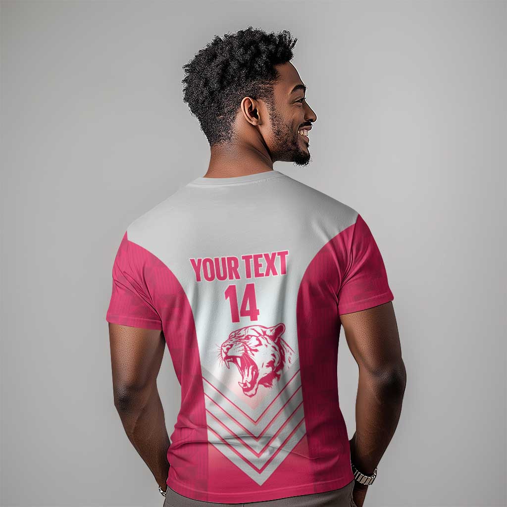 South Africa Rugby Custom T shirt Come On Puma African Pattern LT14