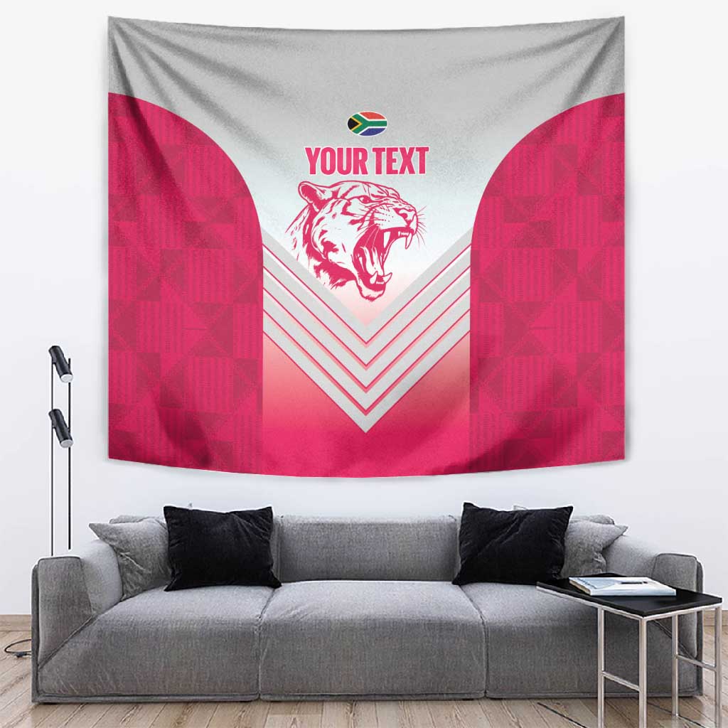South Africa Rugby Custom Tapestry Come On Puma African Pattern LT14