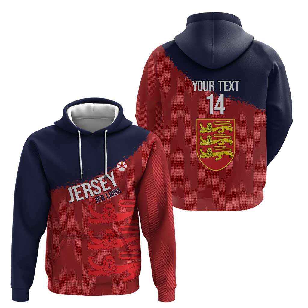 Custom Jersey Cricket Hoodie Go Jer Lions LT14