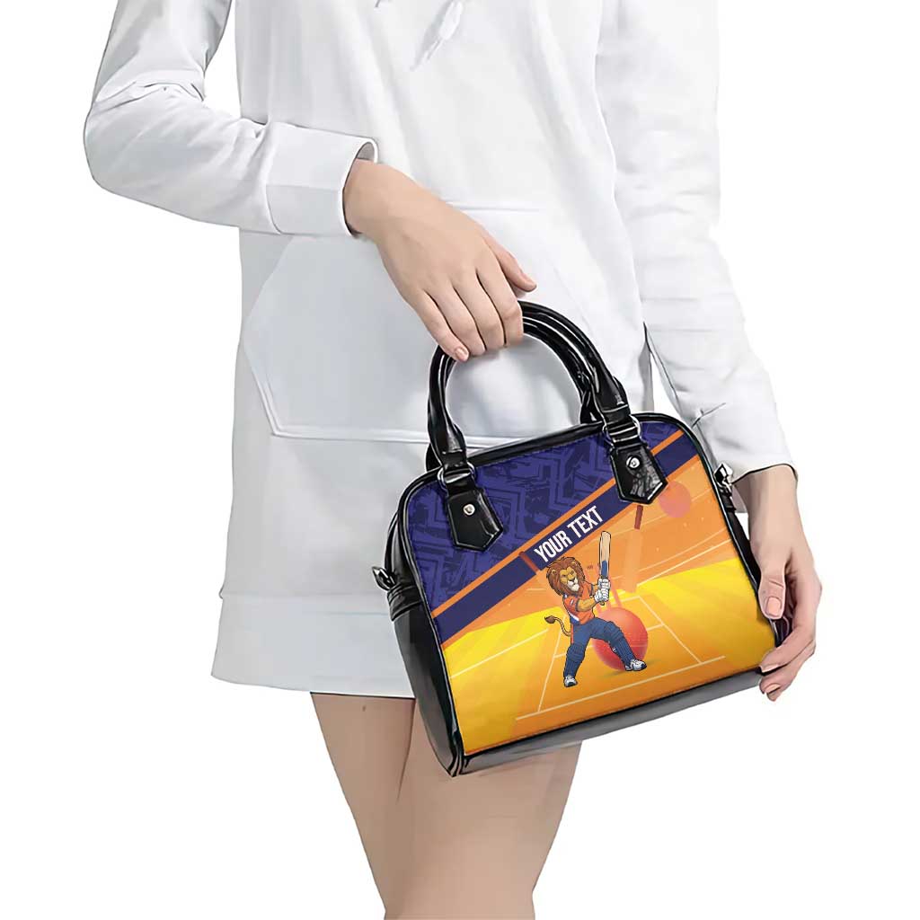 Custom Netherlands Cricket Shoulder Handbag Go Flying Dutchmen Lion Mascot LT14