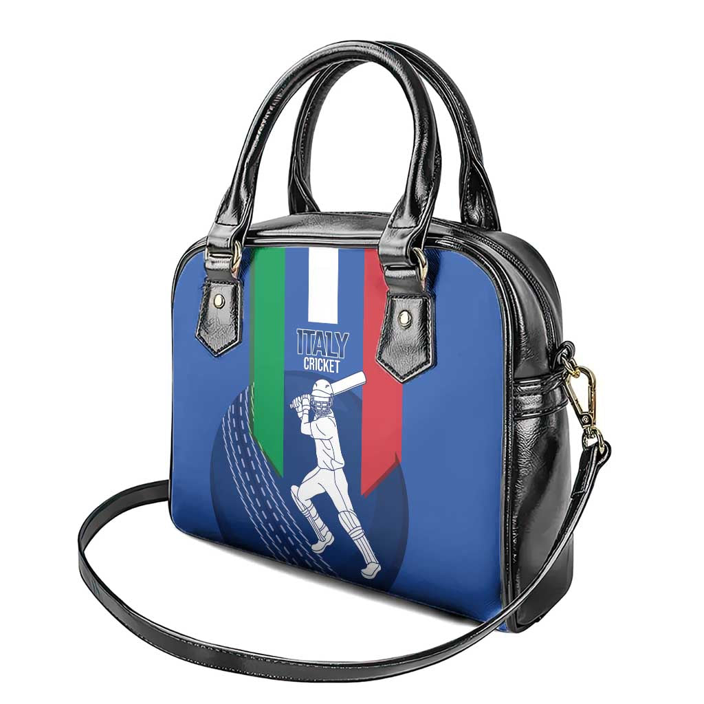 Italy Cricket Shoulder Handbag Go Gli Azzurri LT14