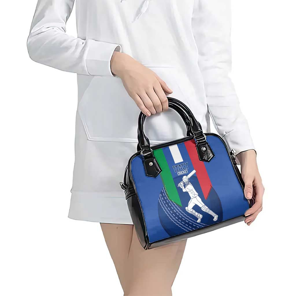 Italy Cricket Shoulder Handbag Go Gli Azzurri LT14