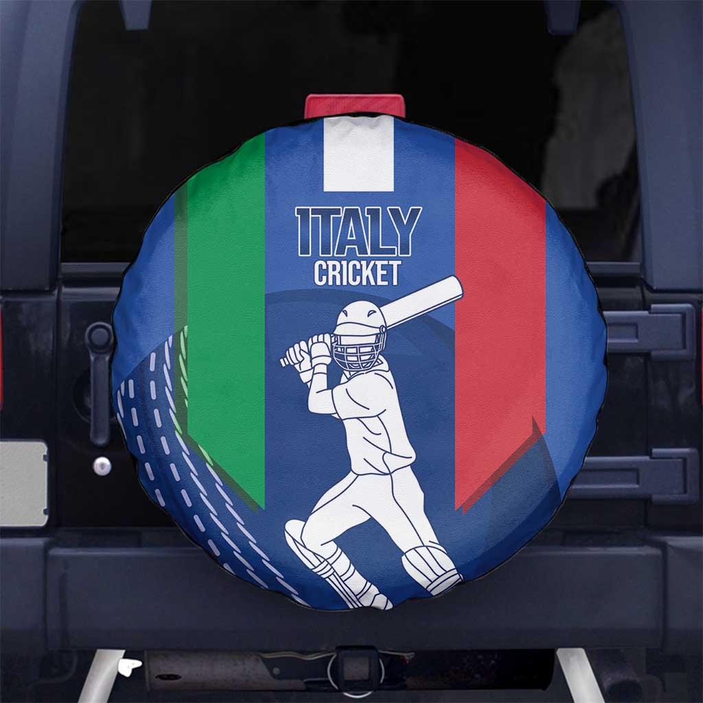 Italy Cricket Spare Tire Cover Go Gli Azzurri LT14