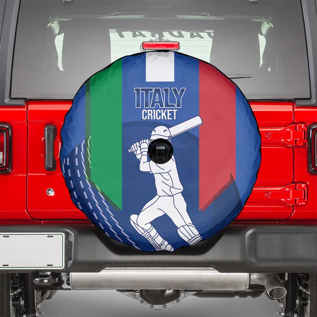 Italy Cricket Spare Tire Cover Go Gli Azzurri LT14