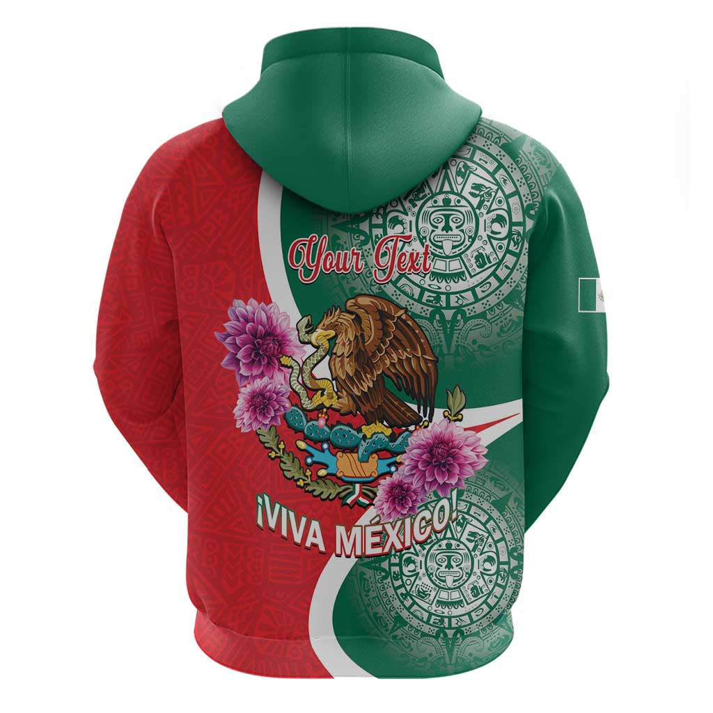 Personalized Mexico Independence Day Hoodie 16 De Septiembre Mexican Aztec LT14