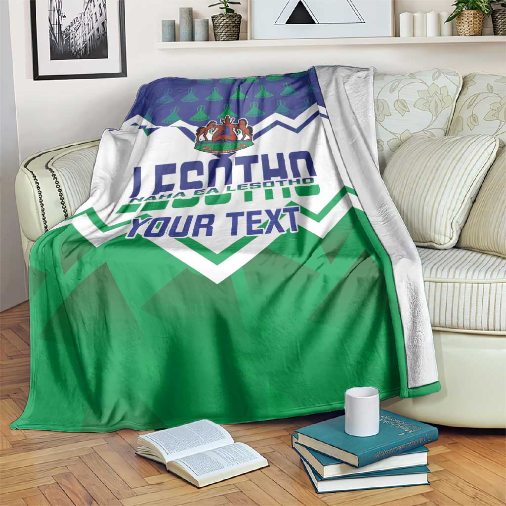 Personalised Lesotho Independence Day Blanket Naha ea Lesotho Proud LT14