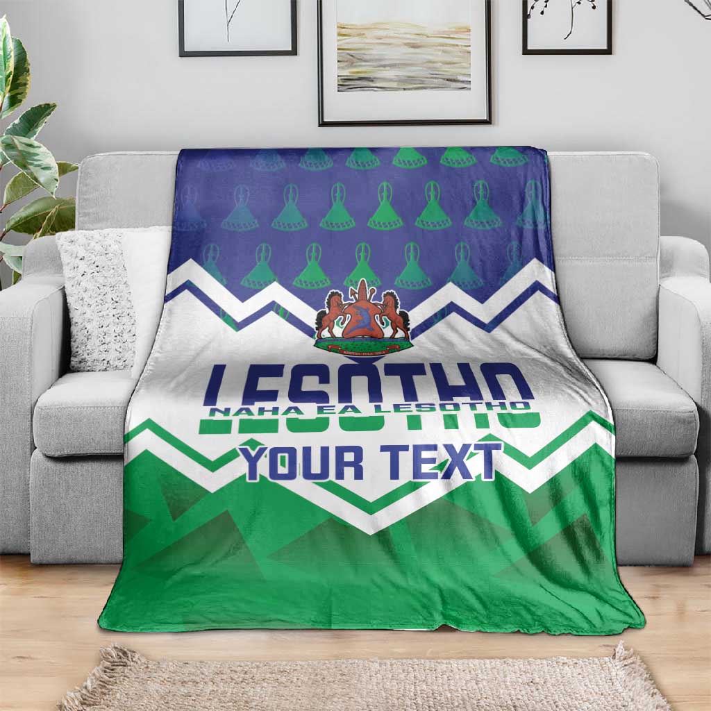 Personalised Lesotho Independence Day Blanket Naha ea Lesotho Proud LT14