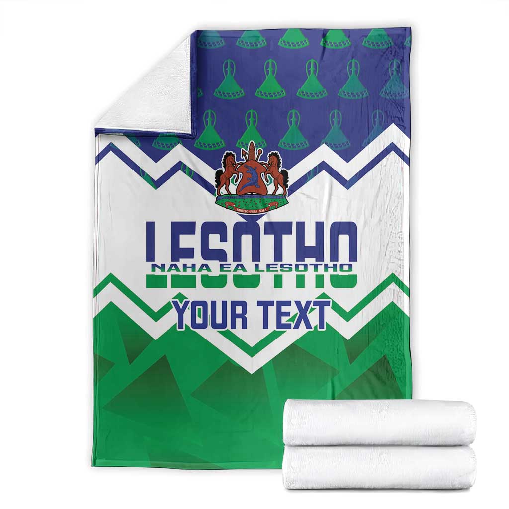 Personalised Lesotho Independence Day Blanket Naha ea Lesotho Proud LT14