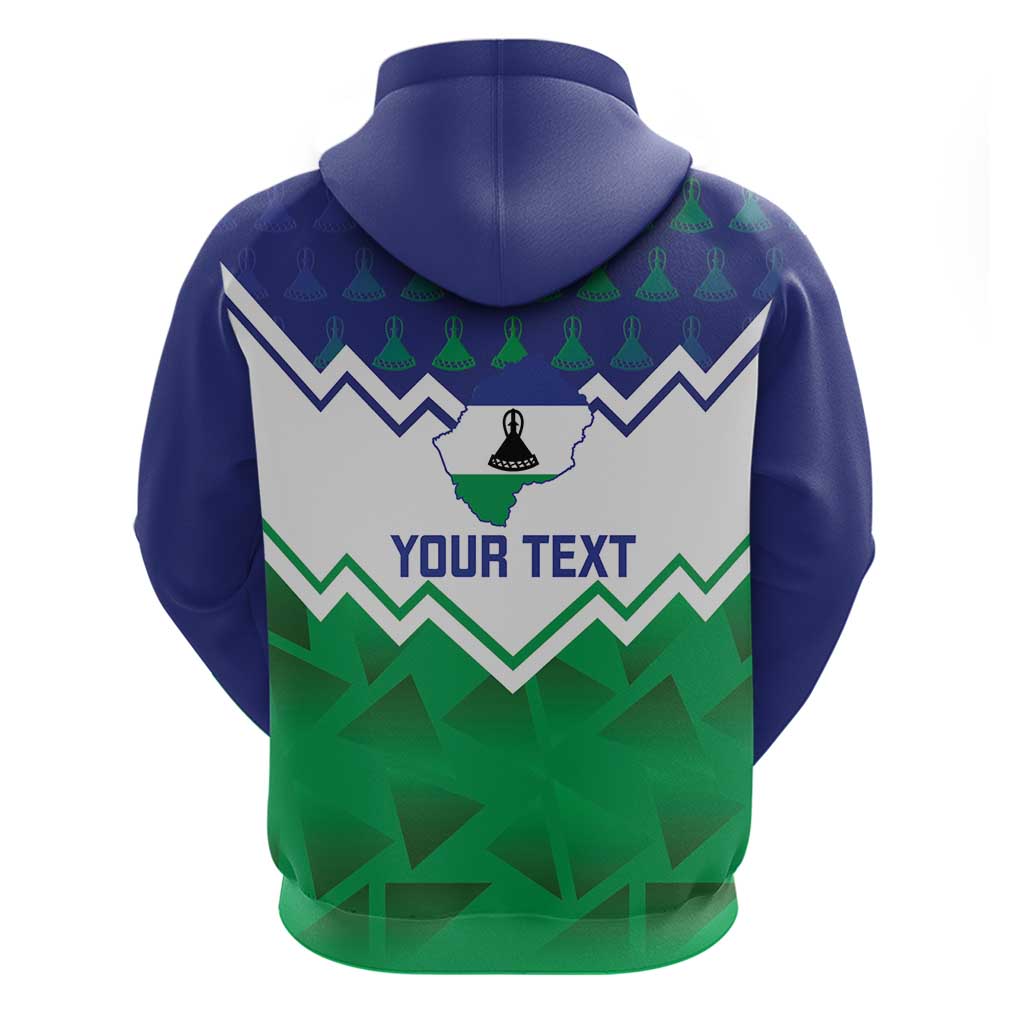 Personalised Lesotho Independence Day Hoodie Naha ea Lesotho Proud LT14