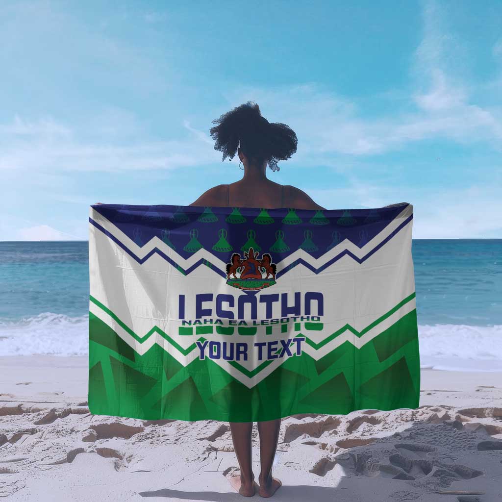 Personalised Lesotho Independence Day Sarong Naha ea Lesotho Proud LT14