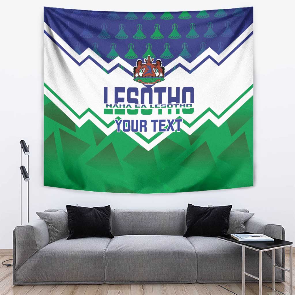 Personalised Lesotho Independence Day Tapestry Naha ea Lesotho Proud LT14