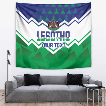 Personalised Lesotho Independence Day Tapestry Naha ea Lesotho Proud LT14