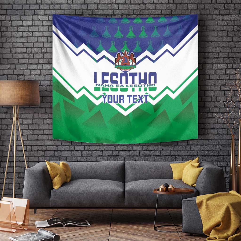 Personalised Lesotho Independence Day Tapestry Naha ea Lesotho Proud LT14
