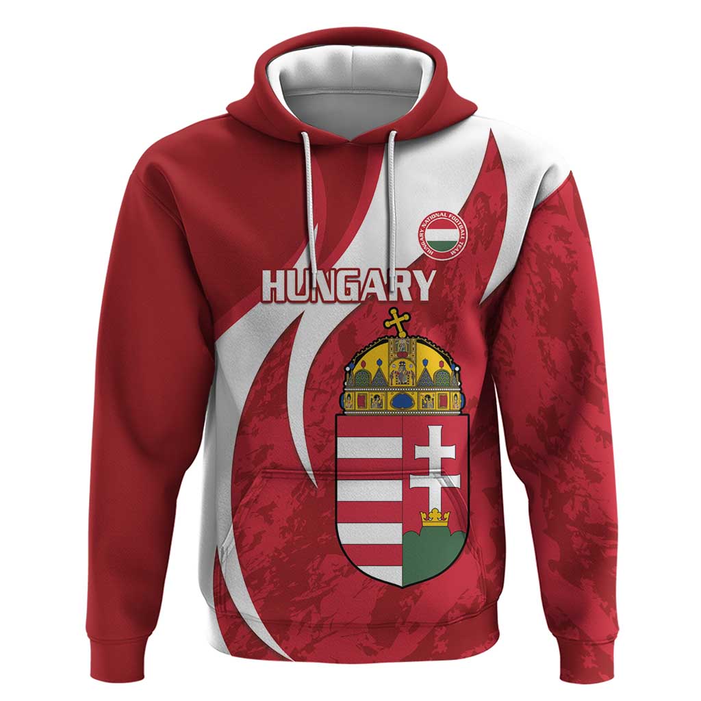 Custom Hungary Football Hoodie Go Magyarok - Curves Style LT14