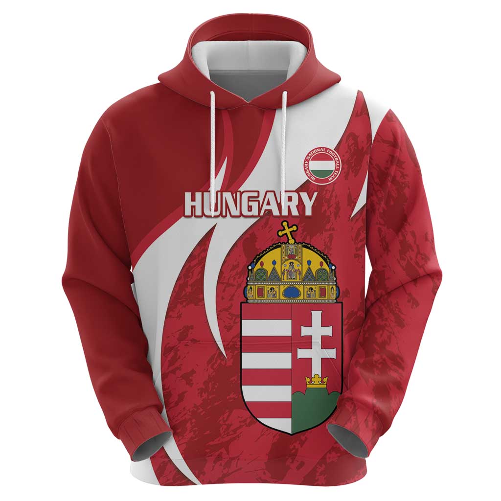 Custom Hungary Football Hoodie Go Magyarok - Curves Style LT14
