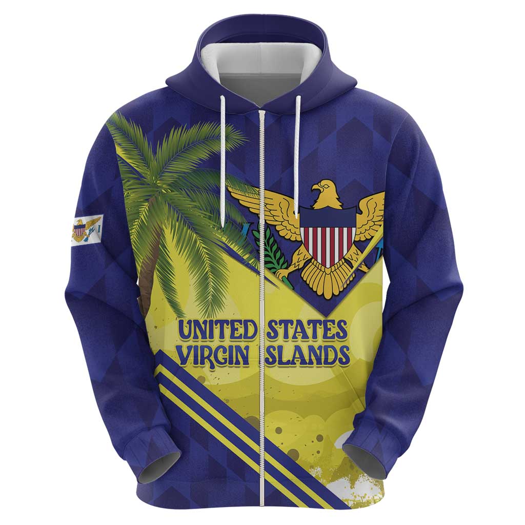 US Virgin Islands Hoodie United in Pride and Hope LT14