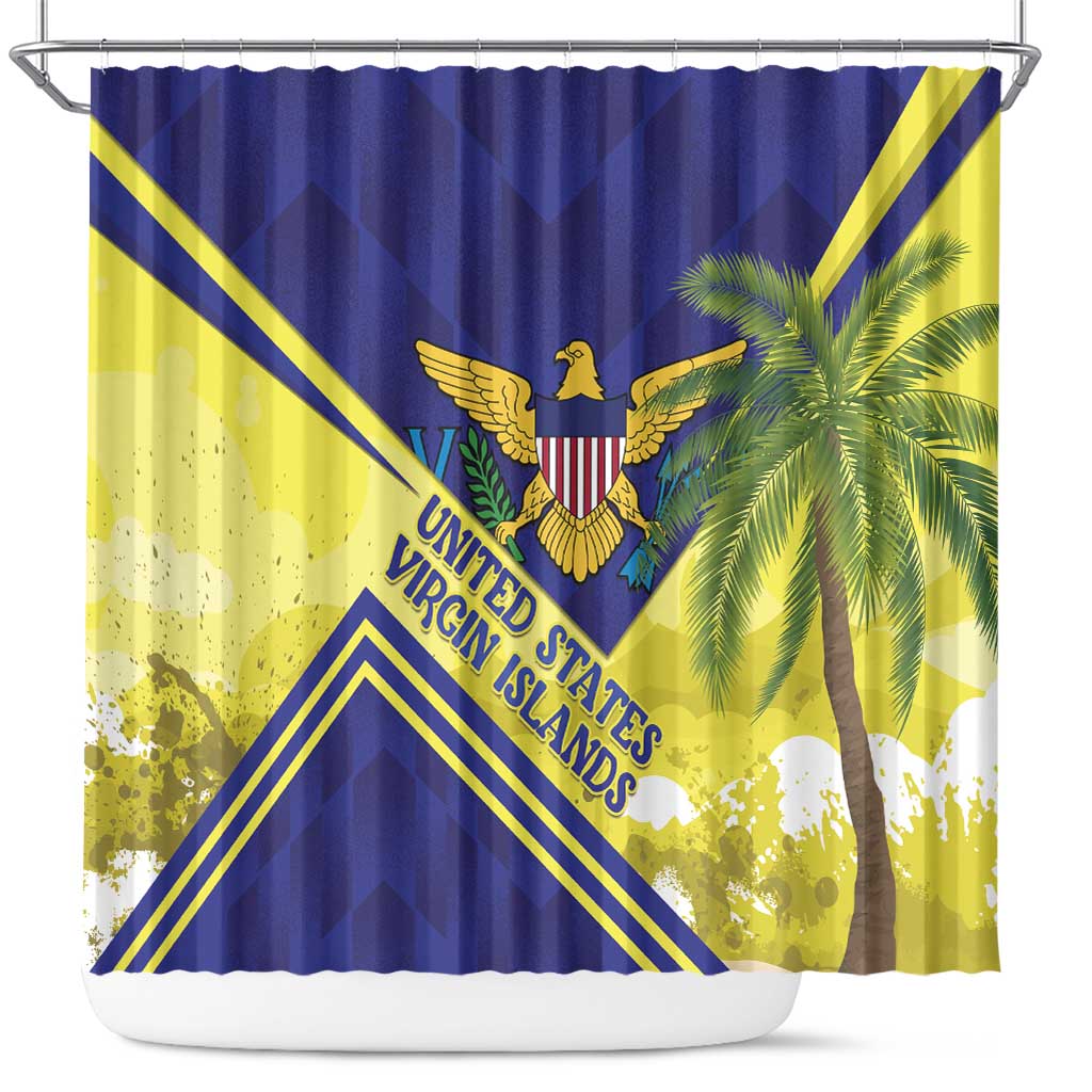 US Virgin Islands Shower Curtain United in Pride and Hope LT14