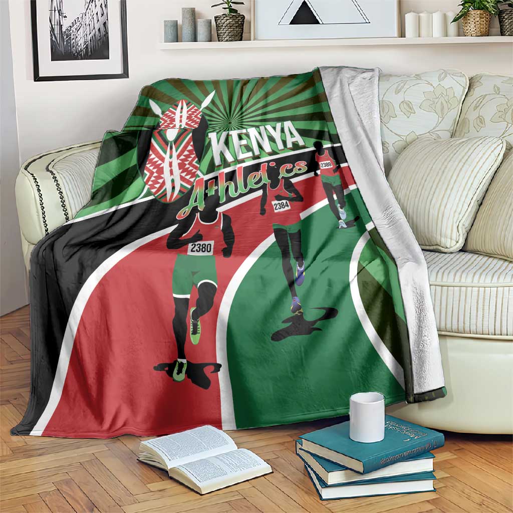 Afro Athletics Kenya Blanket Olono Maasai Shield Running Way LT14