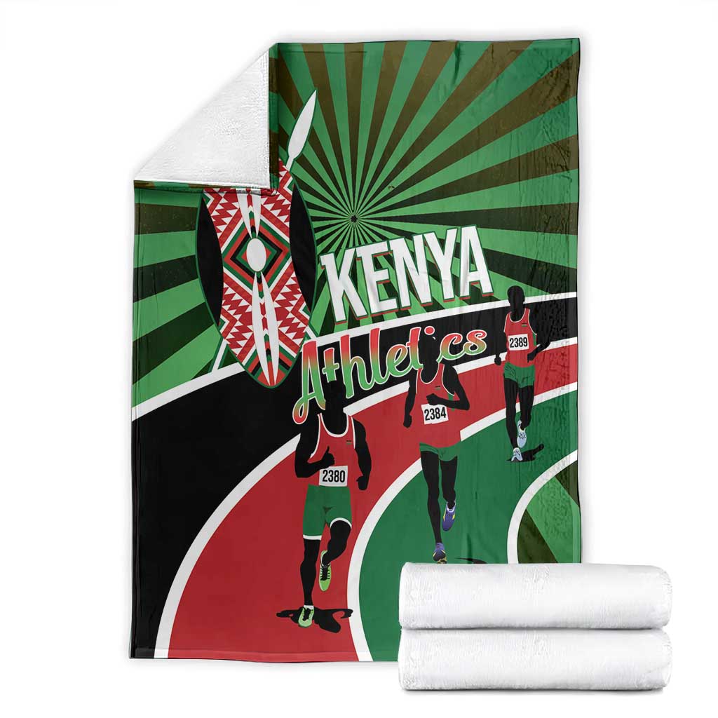 Afro Athletics Kenya Blanket Olono Maasai Shield Running Way LT14