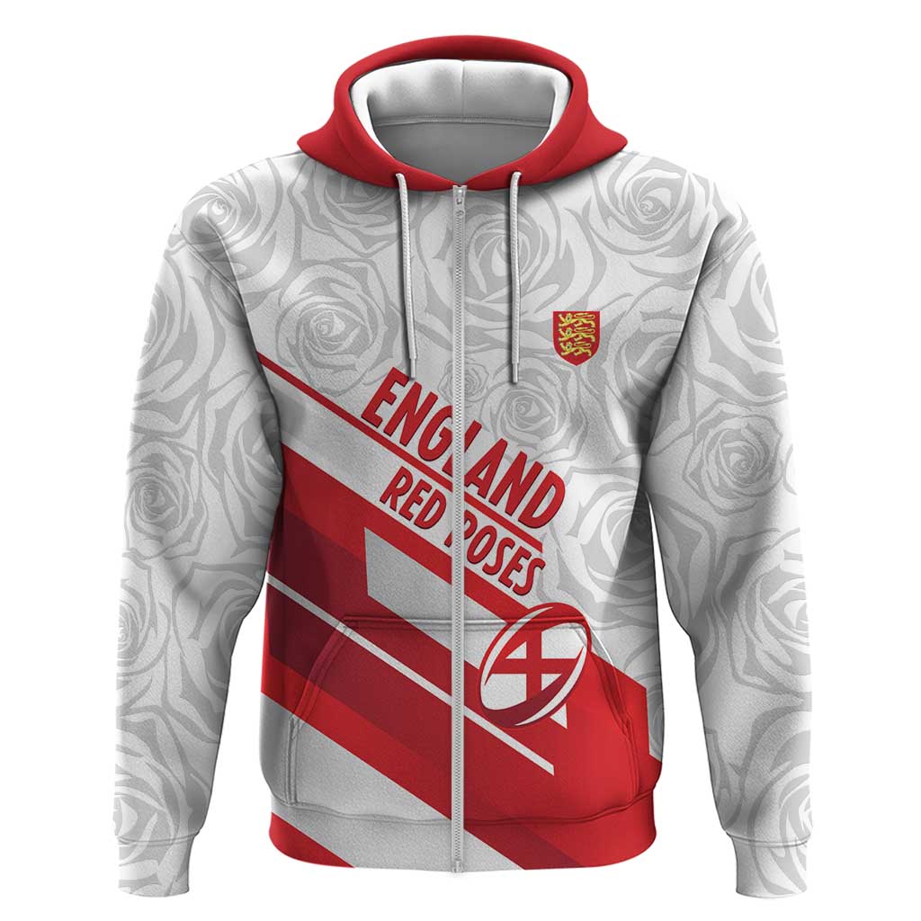 England Rugby Custom Hoodie 2025 Come On Red Roses LT14