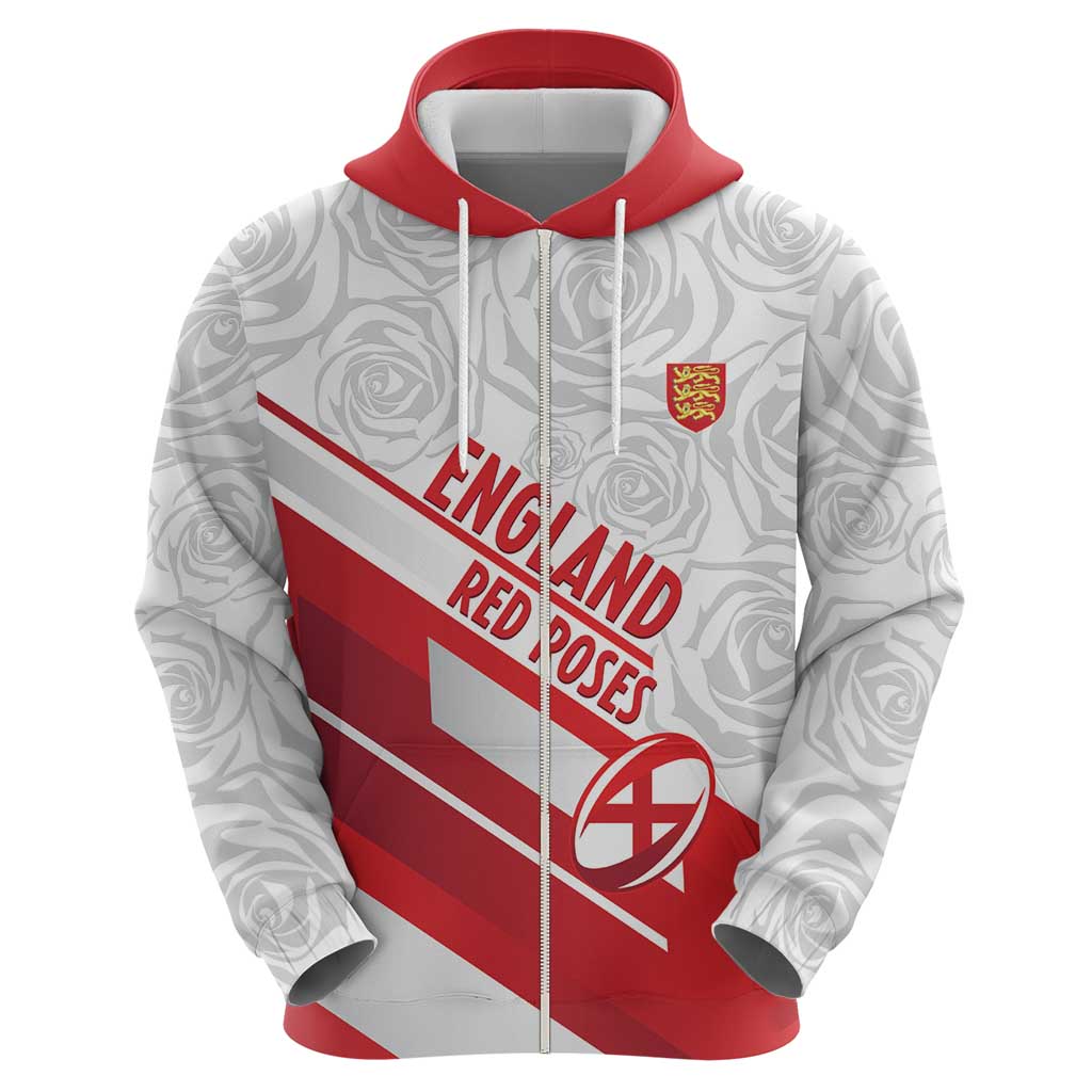 England Rugby Custom Hoodie 2025 Come On Red Roses LT14