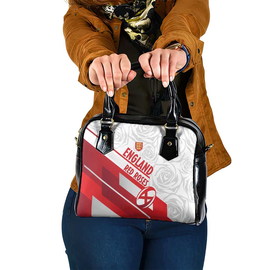 England Rugby Shoulder Handbag 2025 Come On Red Roses LT14
