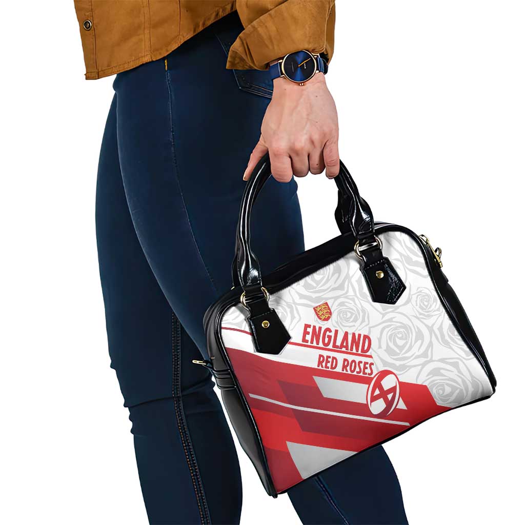 England Rugby Shoulder Handbag 2025 Come On Red Roses LT14