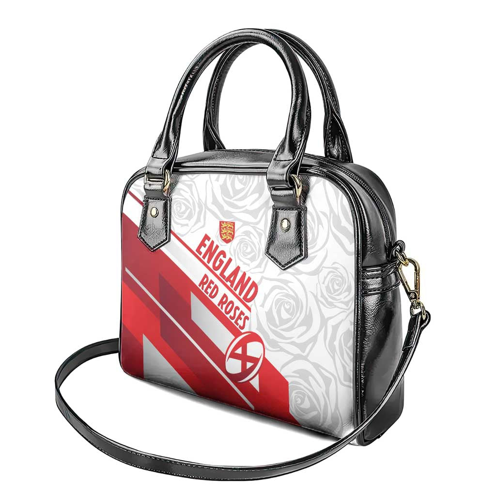 England Rugby Shoulder Handbag 2025 Come On Red Roses LT14