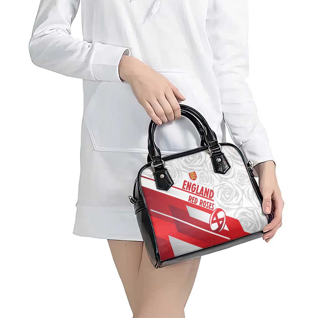 England Rugby Shoulder Handbag 2025 Come On Red Roses LT14