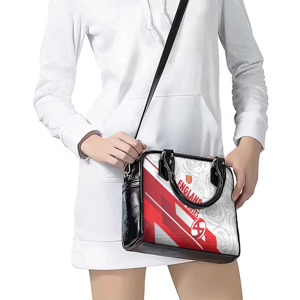 England Rugby Shoulder Handbag 2025 Come On Red Roses LT14