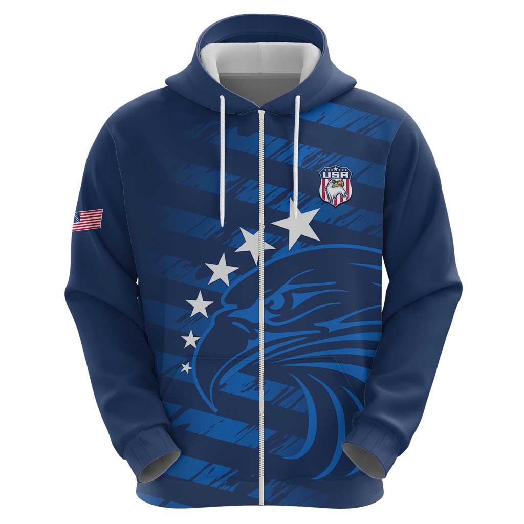 United States Rugby Custom Hoodie USA Eagle Go Champions LT14