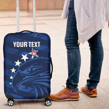 United States Rugby Custom Luggage Cover USA Eagle Go Champions LT14